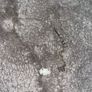 Kendra Scott opal pendant necklace